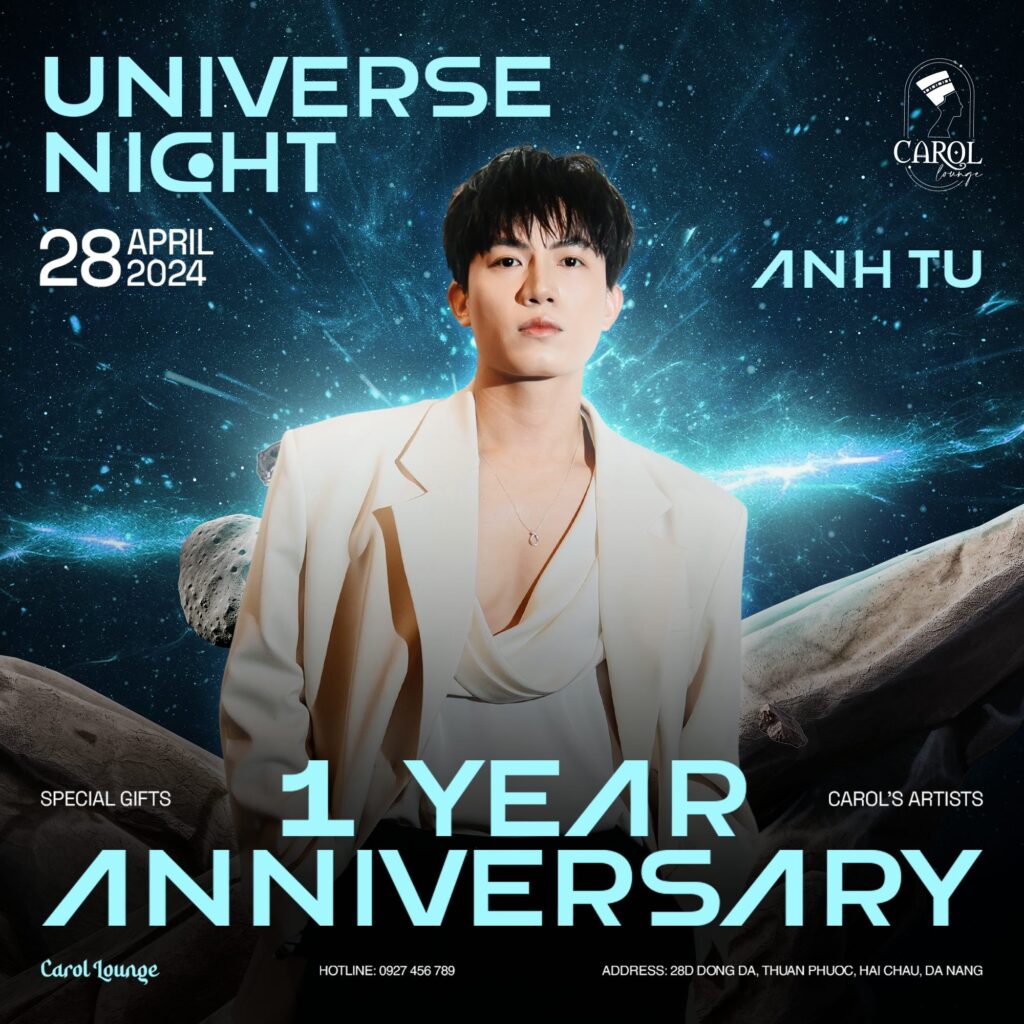 [1 YEAR ANNIVERSARY EVENT] ANH TU Guest Singer | Universe Night | 28.04