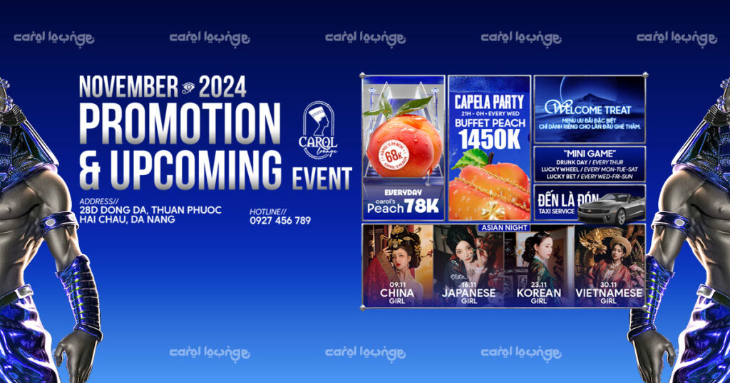 [November 202] Promotion & Upcoming Event